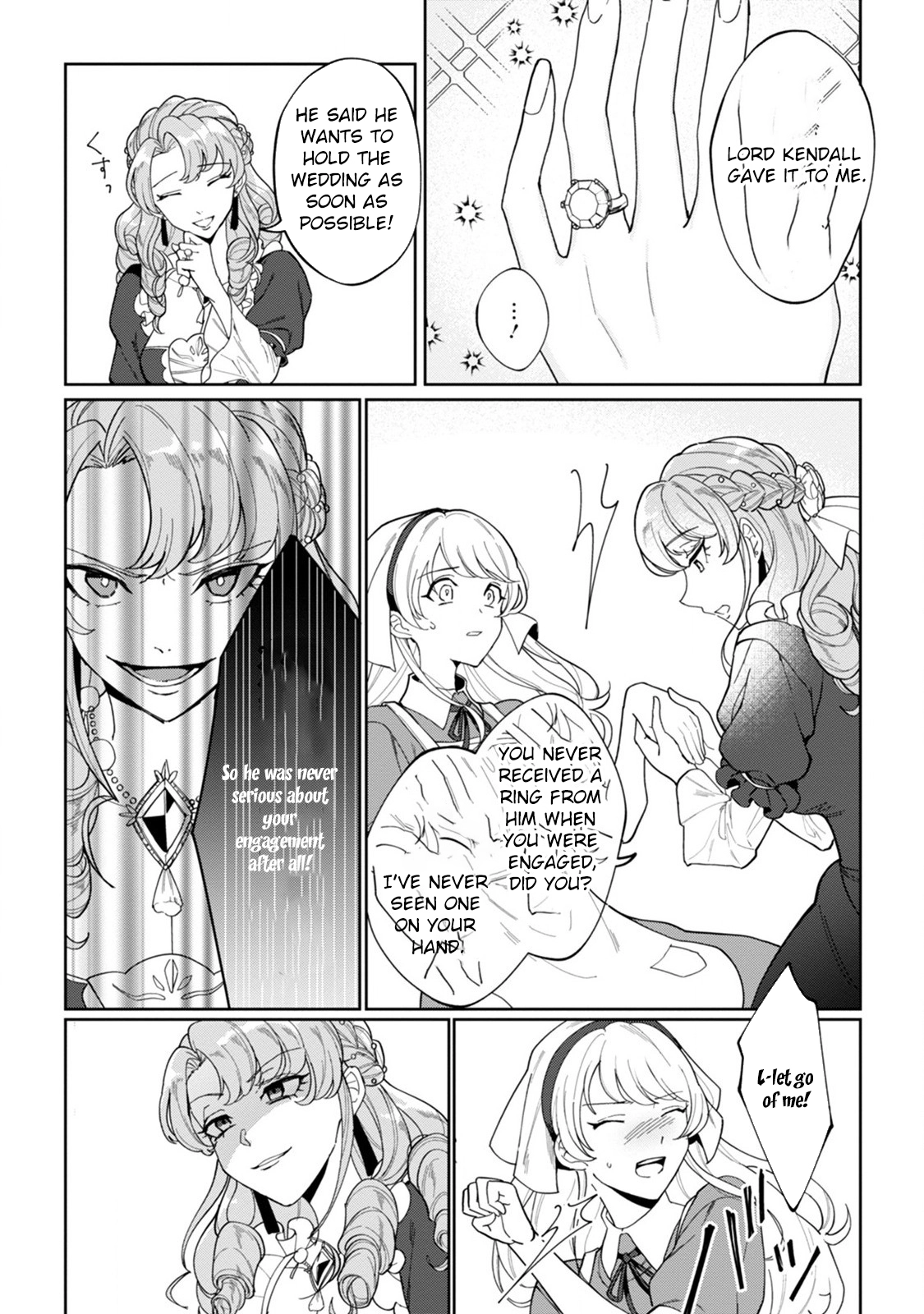 The Lady Betrayed by Her Stepsister Is Loved by a Genius Magician Chapter 1 Page 7